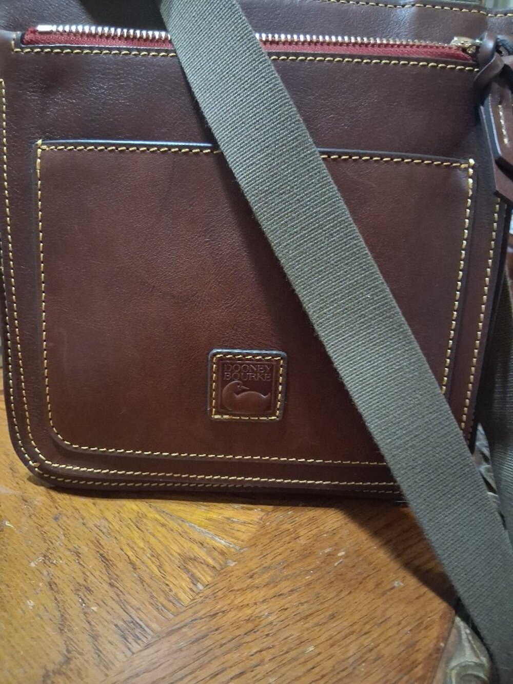 Dooney and Bourke leather crossbody handbag